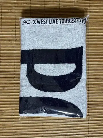 쟈니즈WEST WEST LIVE TOUR 2023 타월