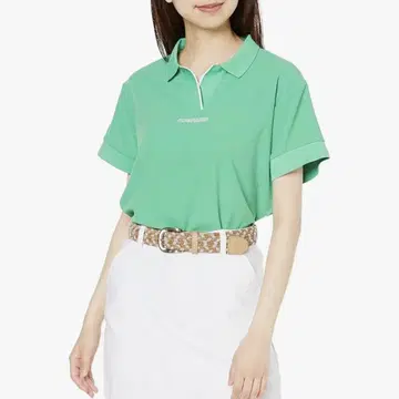 [ 새상품급 ] 먼싱웨어 반팔 스키퍼 셔츠 골프웨어