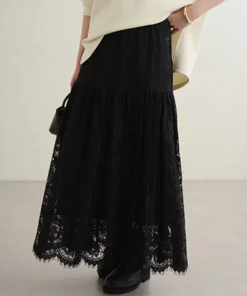 [ 새상품 ] Loungedress 빈티지 스타일 레이스 스커트