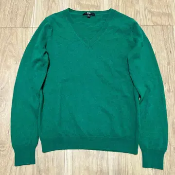 캐시미어 100% UNIQLO 유니클로 니트 스웨터 새상품급 R-6651