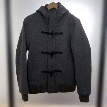 유나이티드 애로우즈 더플 코트 그레이