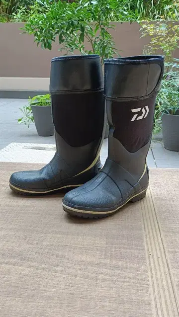 다이와 방한 장화 낚시용 부츠 블랙