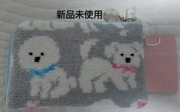러브러리 FEILER 복슬복슬 강아지 L자 파우치