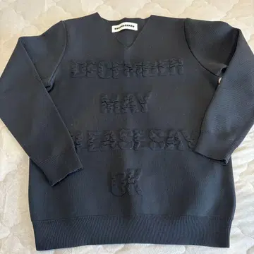 DEGENBRENAY 블랙 맨투맨 S-M