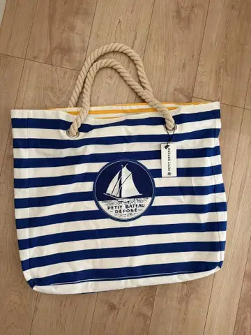 PETIT BATEAU 스트라이프 토트백 푸치바토 에코백