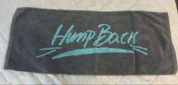 Hump Back 자카드 로고 타월 그레이