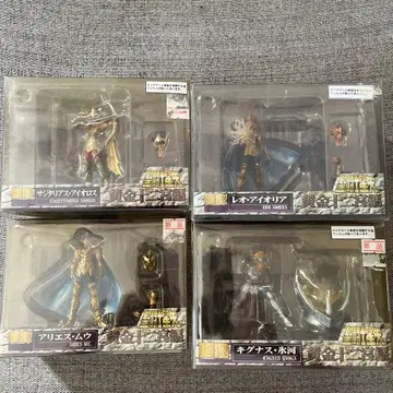 세인트 세이야 황금 12궁편 초상 4체 세트