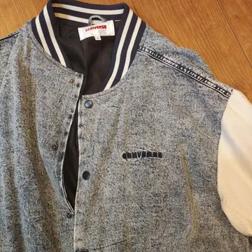 CONVERSE 바시티 자켓 데님 ALL STAR
