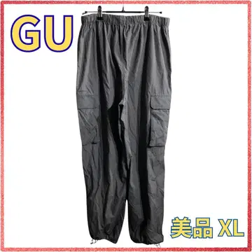 GU 그레이 카고 팬츠 XL