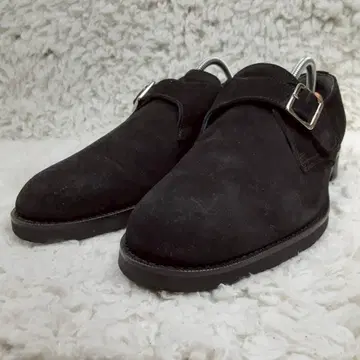 새상품급 25.5cm 산요야마초 드레스 스니커즈 블랙