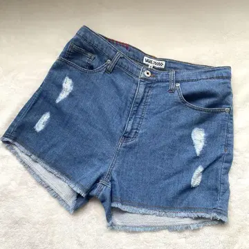 데님 숏팬츠