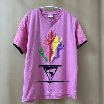 허벅지 클로버Z 셔츠 핑크