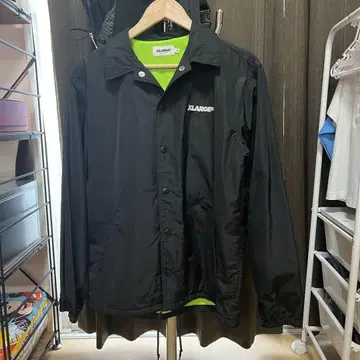 XLARGE 블랙 나일론 자켓 M