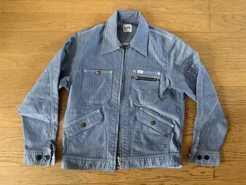 멋진 작업복 사복 Lee 집업 자켓 사이즈 M 미사용에 가까움
