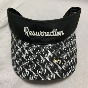 Resurrection 기하학 패턴 바이저 프리 사이즈