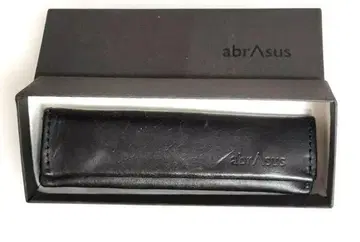 abrAsus 작은 동전 지갑 부테로 가죽 [중고] 블랙 새상품급