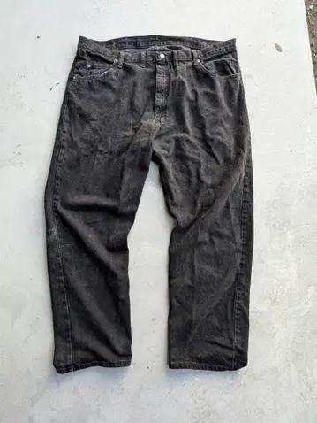 Wrangler 블랙 배기 데님 90s~00s