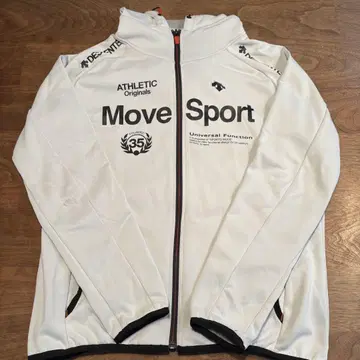 Move Sport 화이트 집업 저지
