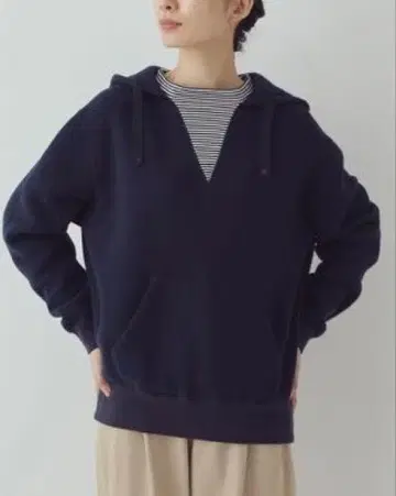 휴먼 우먼 NATIC 마린 맨투맨 후드티