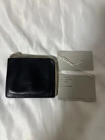 Hender Scheme L 지퍼 퍼스 네이비