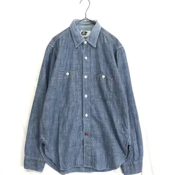 ENGINEERED GARMENTS : USA제 산포켓 샴브레이 셔츠