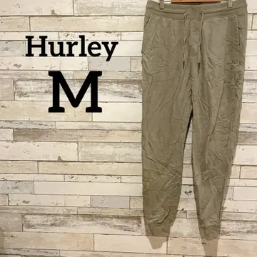 Hurley [ M ] 조거 팬츠 올리브 그린 스웨트 팬츠