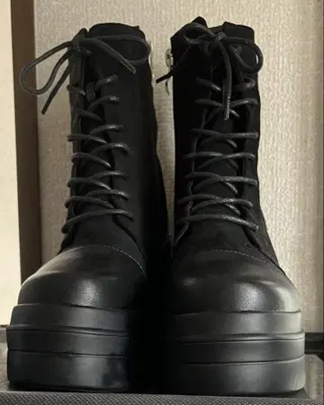요스케 레이스업 부츠