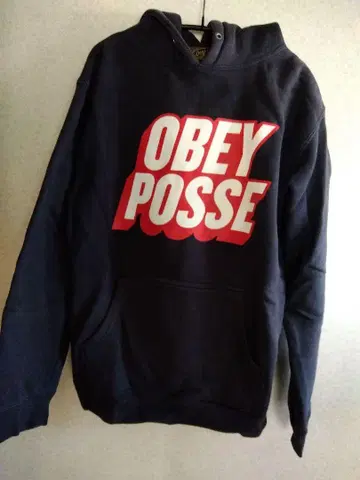 Obey OBEY POSSE 후드티 S 네이비
