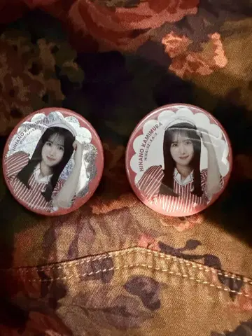 히나타자카46 MONSTERGROOVE 캔뱃지 (우에무라 히나노)