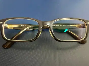 Ray-Ban 5206F 다크 브라운 x 클리어 브라운 안경 프레임