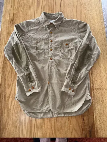 하버색 HAVERsack 워크 셔츠 구제 의류 M 사이즈 바닥 있음