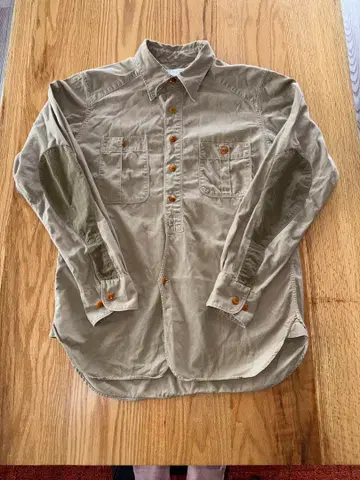 하버색 HAVERsack 워크 셔츠 구제 의류 M 사이즈 바닥 있음