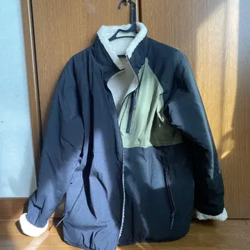 플리스 자켓 리버서블