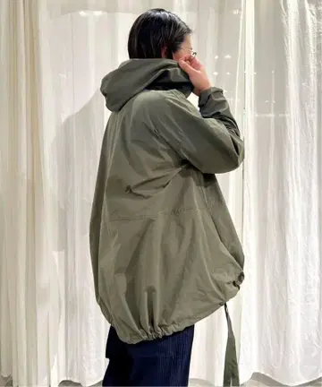 JOURNAL STANDARD LUXE 메모리 타프타 후드 블루종 M