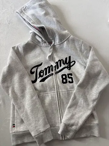TOMMY JEANS 여성용 속기모 후드티