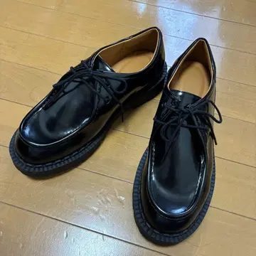 미사용 새상품 UNIQLO c 레이스업 슈즈 블랙 27.5cm