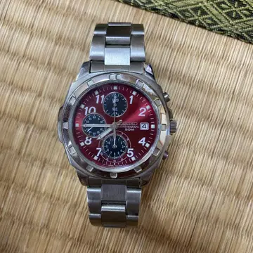 세이코 손목시계 쿼츠 크로노그래프 CHRONOGRAPH 50M