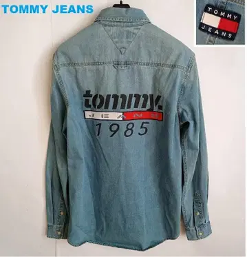 타미진스 TOMMY JEANS 긴팔 데님 셔츠 / 타미힐피거