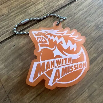 MAN WITH A MISSION 키링 오렌지