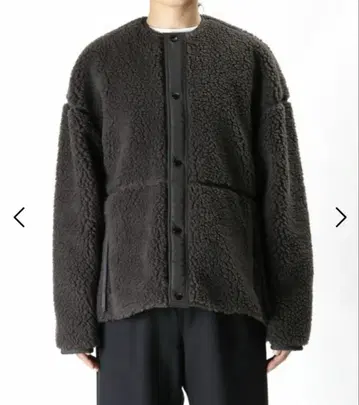 [ HYKE (하이크)] FAUX SHEARLING JACKET 사이즈1