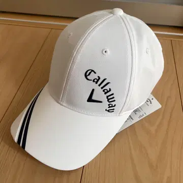 Callaway 골프 캡 화이트 스트라이프
