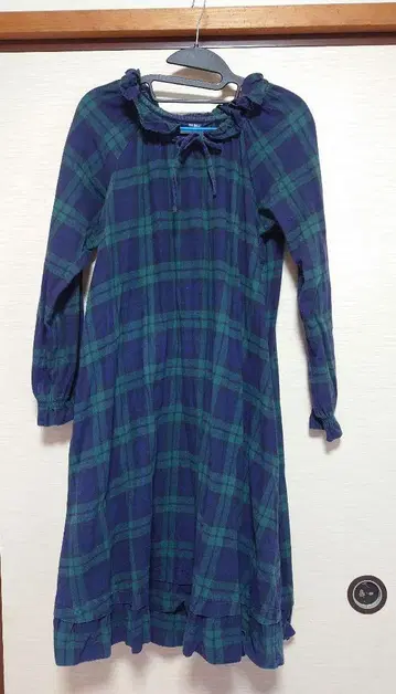 [ 핑크하우스 ] 체크 무늬 원피스