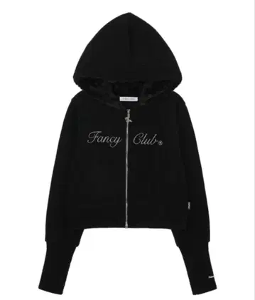 Fancyclub 위프 코드 스티치 후드 집업