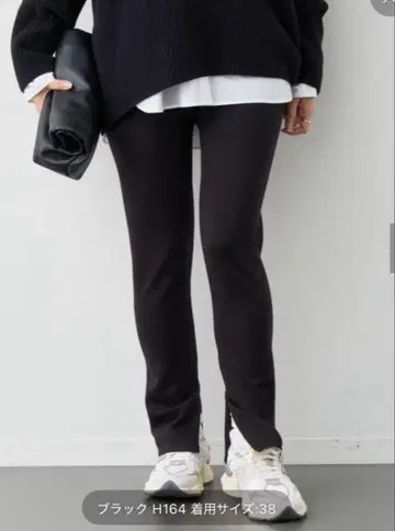 EVERYDAY I LIKE. Warm Zip 레깅스 팬츠