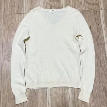 캐시미어 100% 고급 UNIQLO 유니클로 니트 스웨터 R-6700