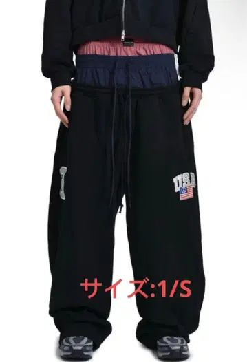 Project G/R3 LAYERED SWEAT PANTS 블랙1/S