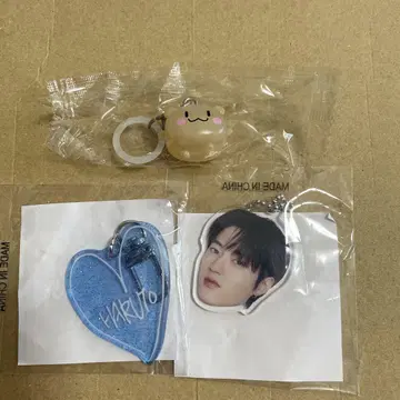 TREASURE 얼굴 아크릴 키링 메지루시