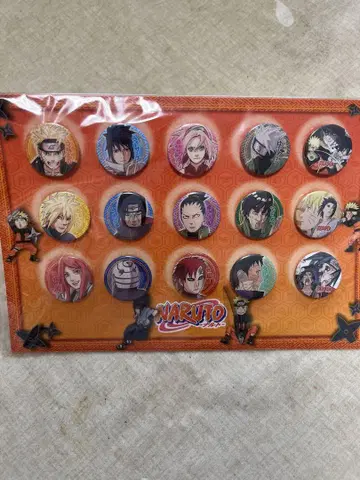 NARUTO 캔뱃지 세트 즉시 구매