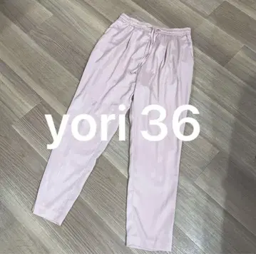 yori 36 핑크 슬랙스