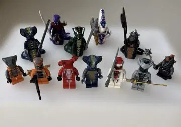 LEGO 레고 닌자고 뱀족 세트 12체